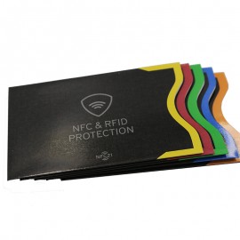 Aluminum Foil Paper Credit Card Holder RFID