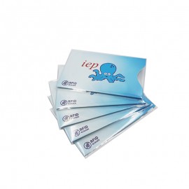 Aluminum Paper RFID Credit Card Holder