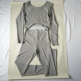 Faraday Cotton Silver Fiber Fabric Short Sleeve T-Shirt Vest for Anti Radiation