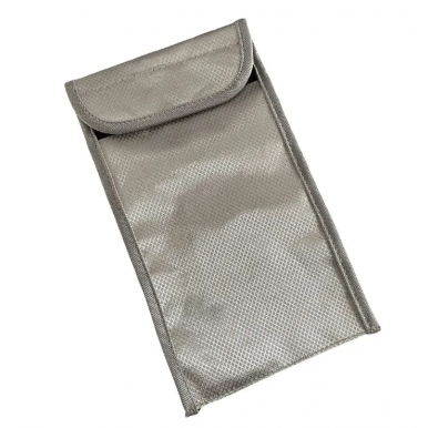 Radiation Protection Copper Nickel Phone Bag for Signal Blocking